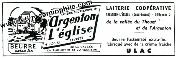 Laiterie d'Argenton l'Eglise